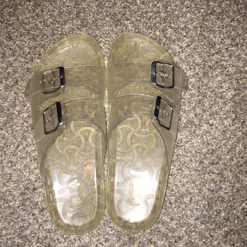 Mia brand Clear jelly sandals